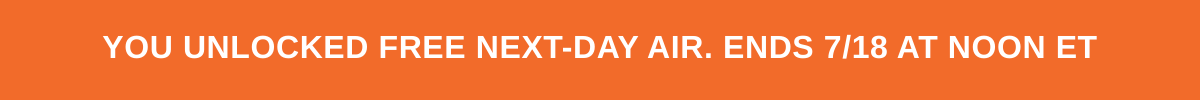 Shipping deadline reminder