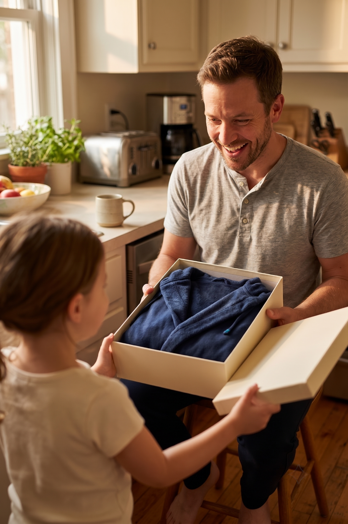 Father's Day gifting moment — lifestyle hero image